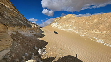 Fuoripista verso il 'deserto bianco'